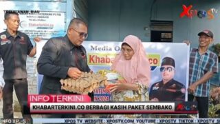 Pimpinan Umum Media Online Khabarterkini.co Berbagi Kasih di Penghujung Tahun 2024