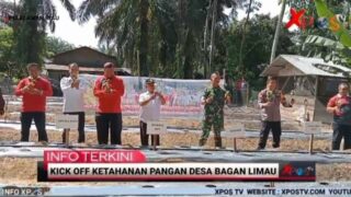Kick Off Ketahanan Pangan di Desa Bagan Limau Wujud Nyata Mendukung Program Asta Cita Presiden RI