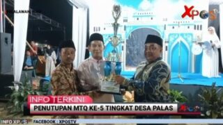 Penutupan MTQ Ke-5 Tingkat Desa Palas Tahun 2024 RT 07 Kembali menjadi Juara Umum