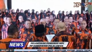 Rusdianto Resmi Dilantik Sebagai Ketua MPC PP Kabupaten Pelalawan Periode 2023-2027