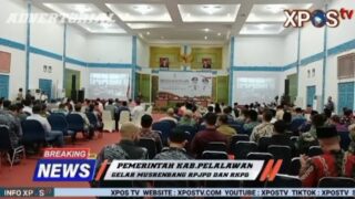 Wakil Bupati Pelalawan H.Nasaruddin Buka Secara Resmi Musrenbang RPJPD dan RKPD Kabupaten Pelalawan