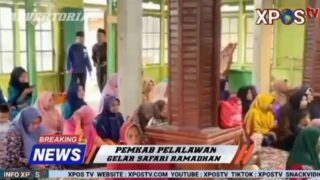 Bupati H.Zukri Safari Ramadhan Ke Desa Pangkalan Terap Sekaligus Pastikan Listrik Hidup 24 Jam