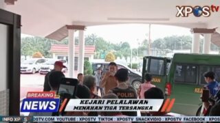 Kejaksaan Negeri Pelalawan Menahan Tiga Tersangka Dugaan Tindak Pidana Korupsi
