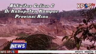 Aktivitas Tambang Liar Galian C Semangkin Marak di Wilayah Hukum Polres Kampar