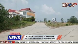Telan Anggaran Miliaran Rupiah Dua Gedung Di Pelalawan Technopark Terbengkalai.