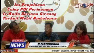 Ini Penjelasan R.Manihuruk dan Ir.Anita Doriana Girsang Terkait Mobil Ambulance