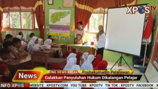 Posbakumadin Pelalawan Galakkan Program BPHN Mengasu Dikalangan Pelajar