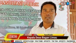 Konsultasi Publik Rencana Tata Guna Lahan Desa Bagan Limau