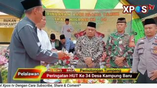 Peringatan HUT Transmigrasi Ke- 34 SP 4 Desa Kampung Baru