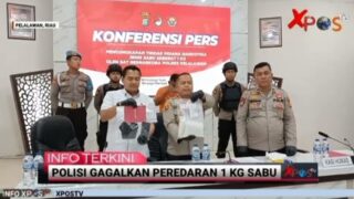 Sat Resnarkoba Polres Pelalawan Gagalkan Peredaran 1 Kg Sabu di Jalan Lintas Timur