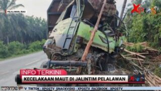 Kecelakaan Maut di Jalintim KM 50 Pelalawan 5 Orang Meninggal dan 4 Luka-Luka