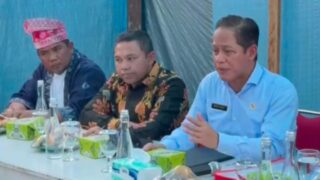 Bupati Pelalawan Bersama Gubernur Riau Dampingi Menteri LHK Tinjau Restorasi TNTN