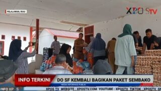 Program Sosial DO SF, Harapan Baru Bagi Warga Bagan Limau