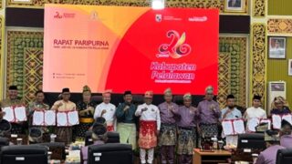 DPRD Pelalawan Gelar Rapat Paripurna Istimewa Hari Jadi ke 26 Kabupaten Pelalawan