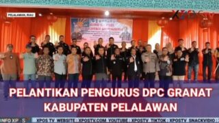 Ketua DPD GRANAT Riau Lantik Pengurus DPC Pelalawan Periode 2025–2030