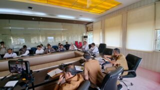 Bupati Zukri Bahas Penanganan Banjir Sungai Kampar Bersama BWS Sumatera III