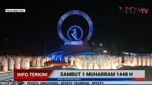 Ribuan Warga Meriahkan Pawai Obor dan Bakar 5,5 Ton Ikan pada Tahun Baru Islam 1448 H